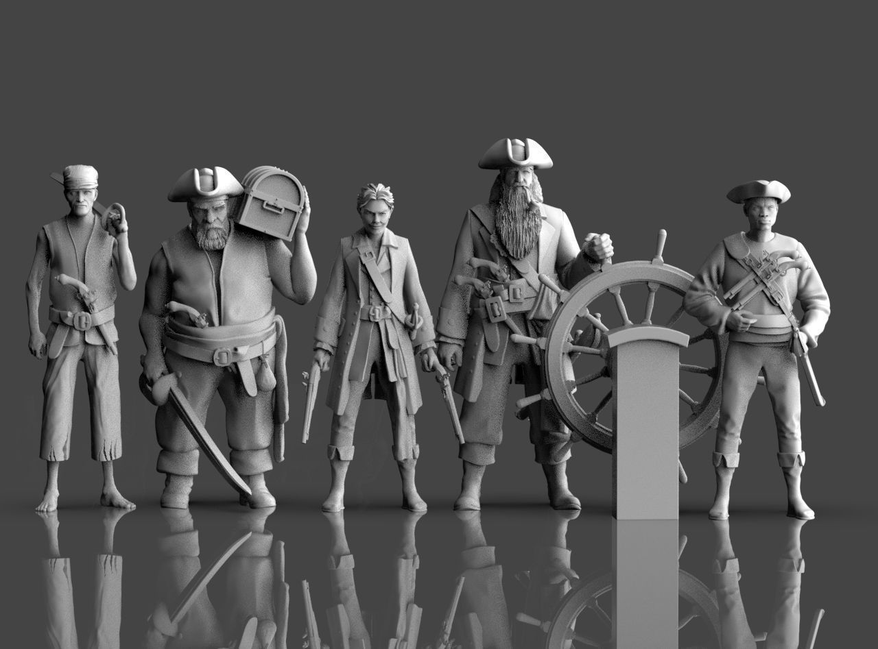 PIRATES 3D print model_44