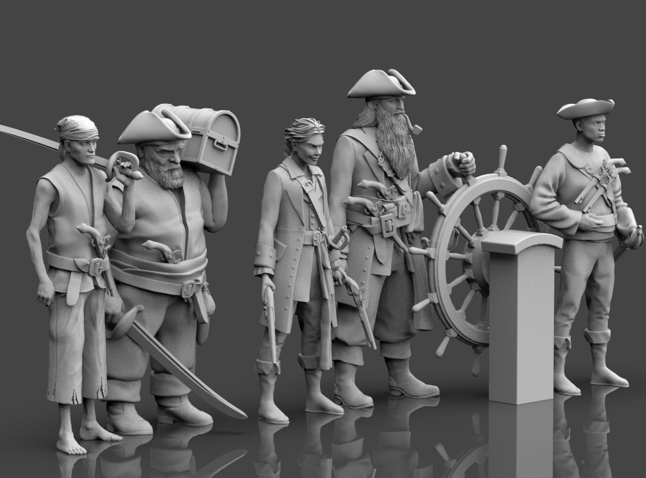 PIRATES 3D print model_1