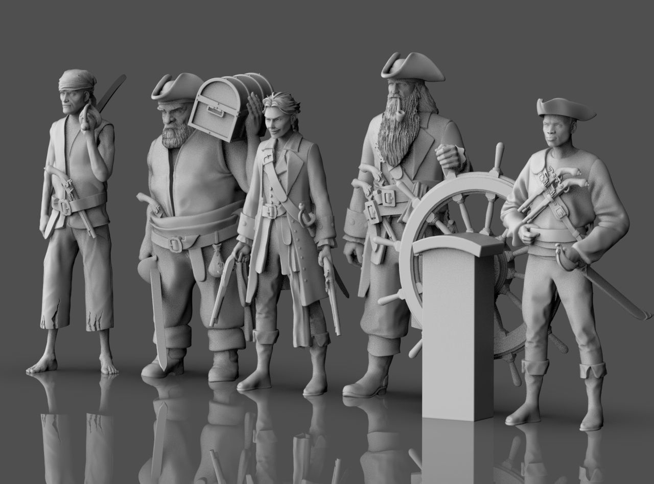 PIRATES 3D print model_21