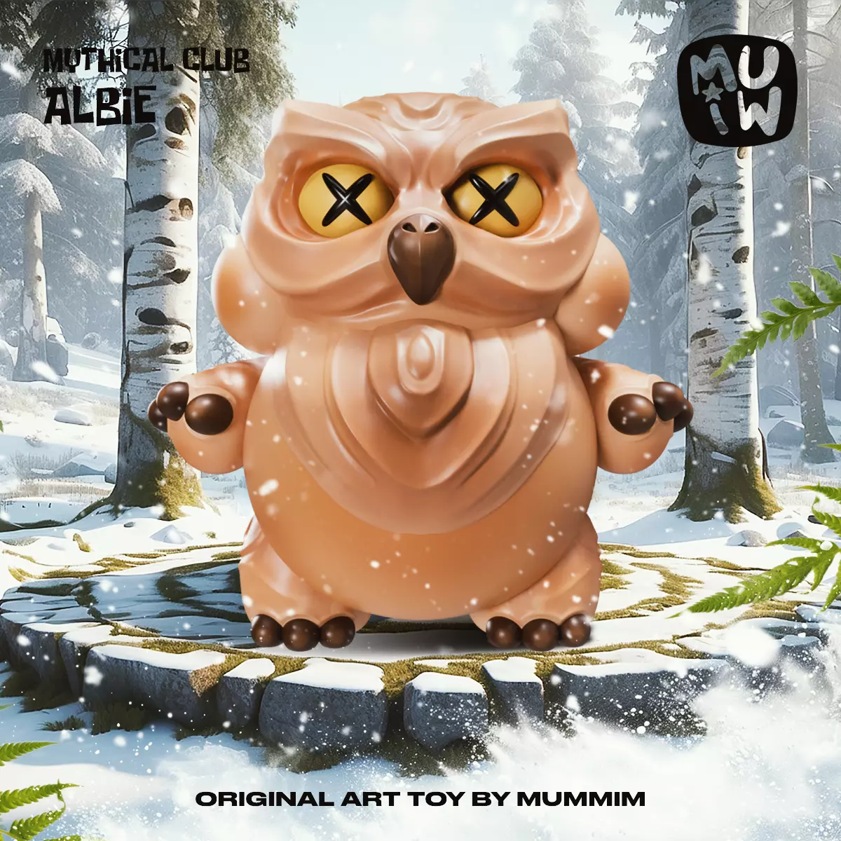 Albie - OwlBear 3D Print Model 3D print model