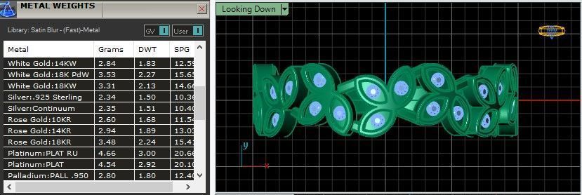 Minimal Flower diamond ring 146-MW 3D print model_12