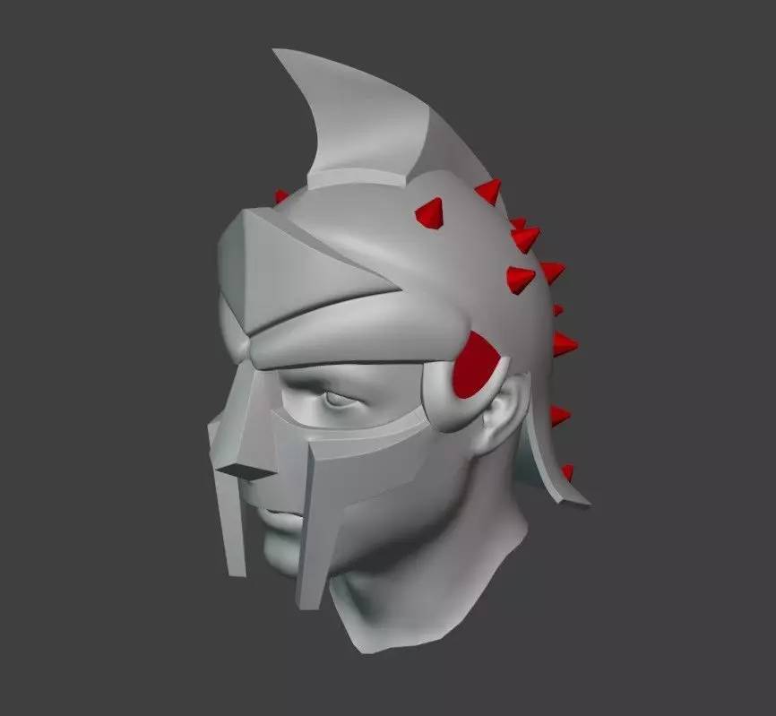 Gladiator Helm Marcus Aurelius Antoninus Helmet 3D print model