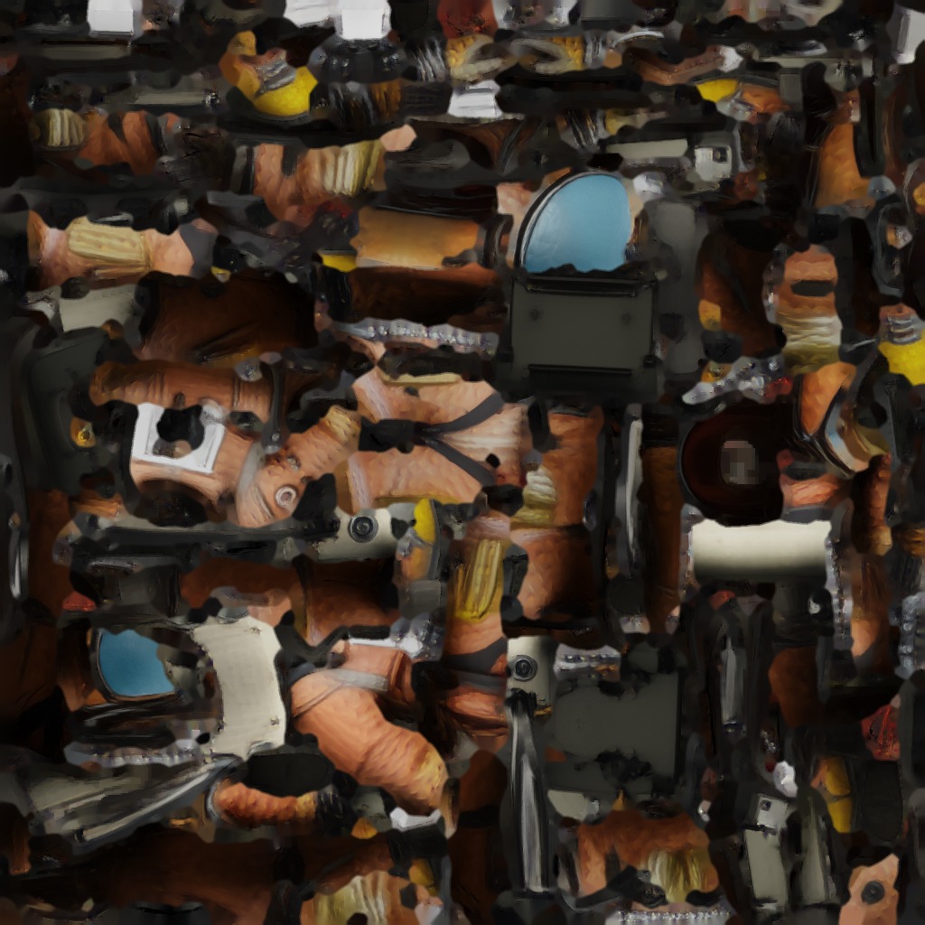 Detailed Space Exploration Suit - Astronaut Model 3D model_4