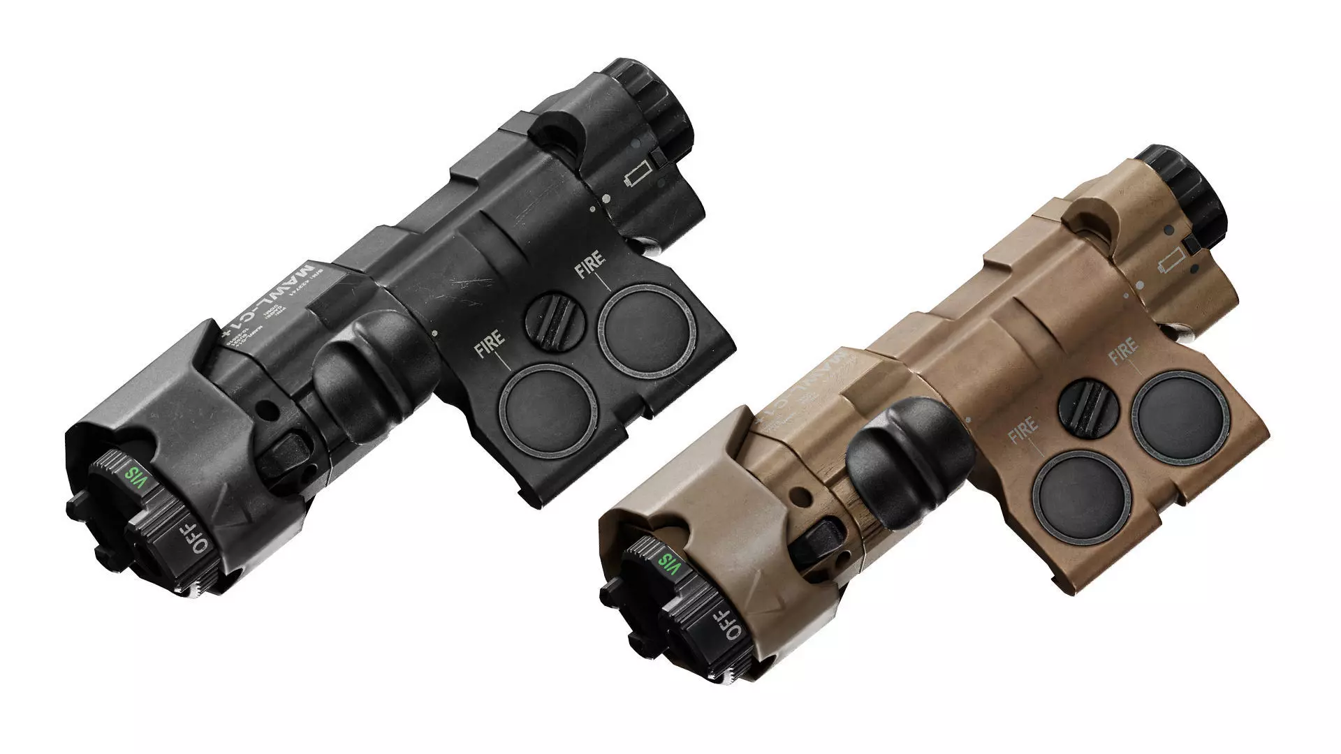 MAWL C1 LASER Low-poly 3D model_0