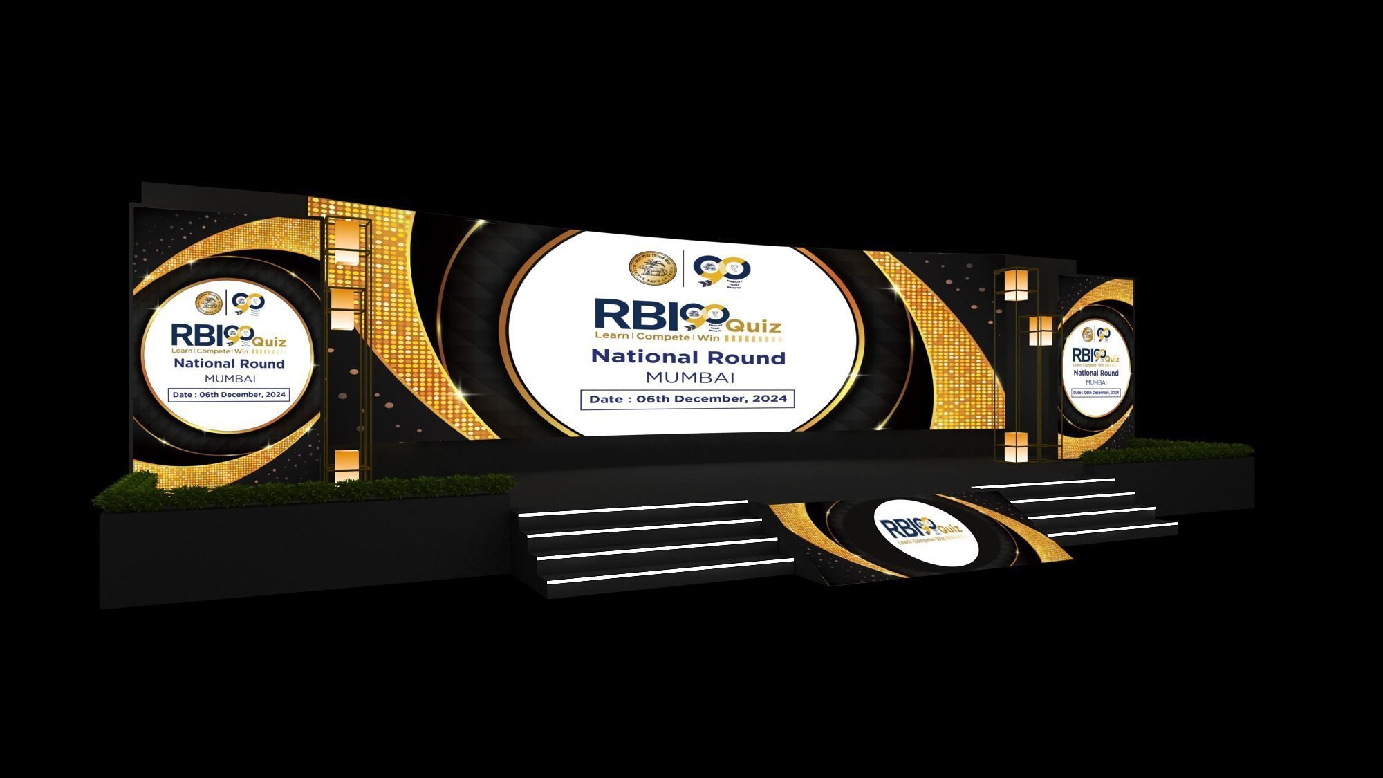 Event Stage Design 3D print model_1