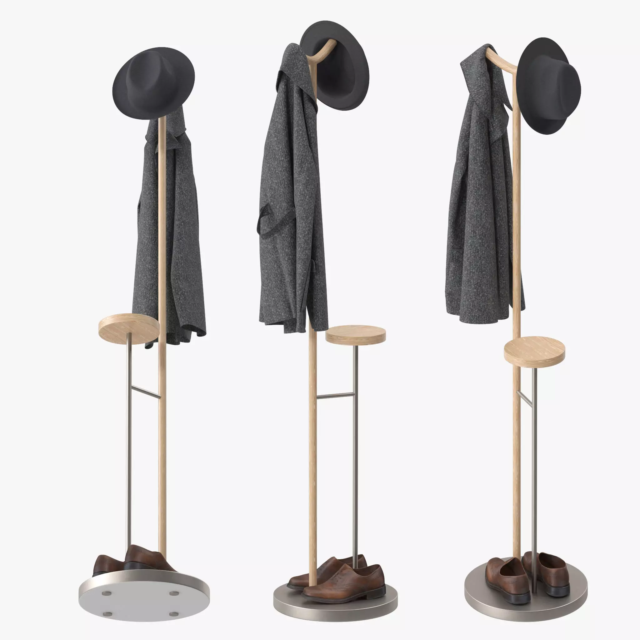 Kigi Living Divani Clothes Valet 3D model_0