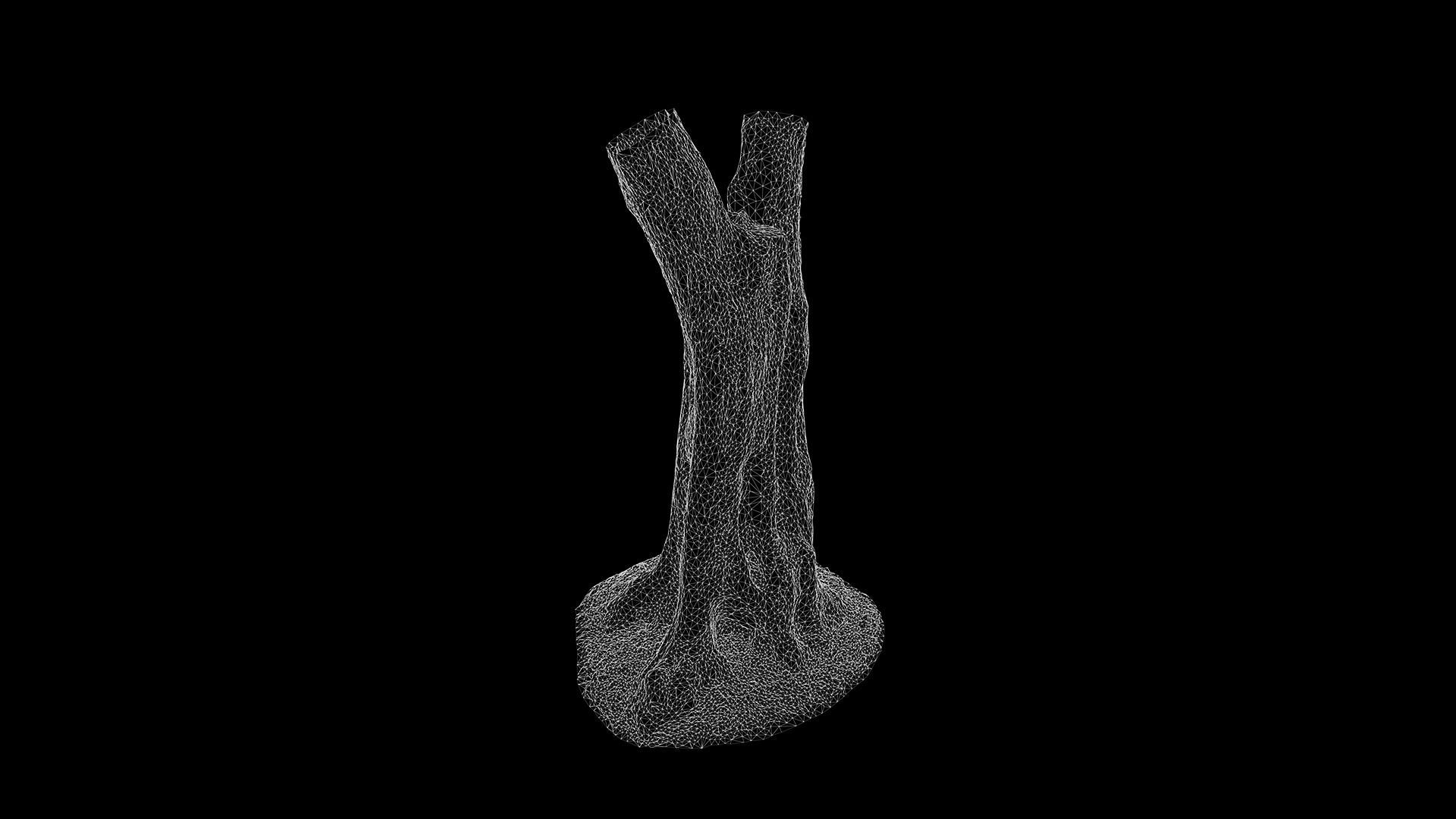 Olea europaea Low-poly 3D model_10