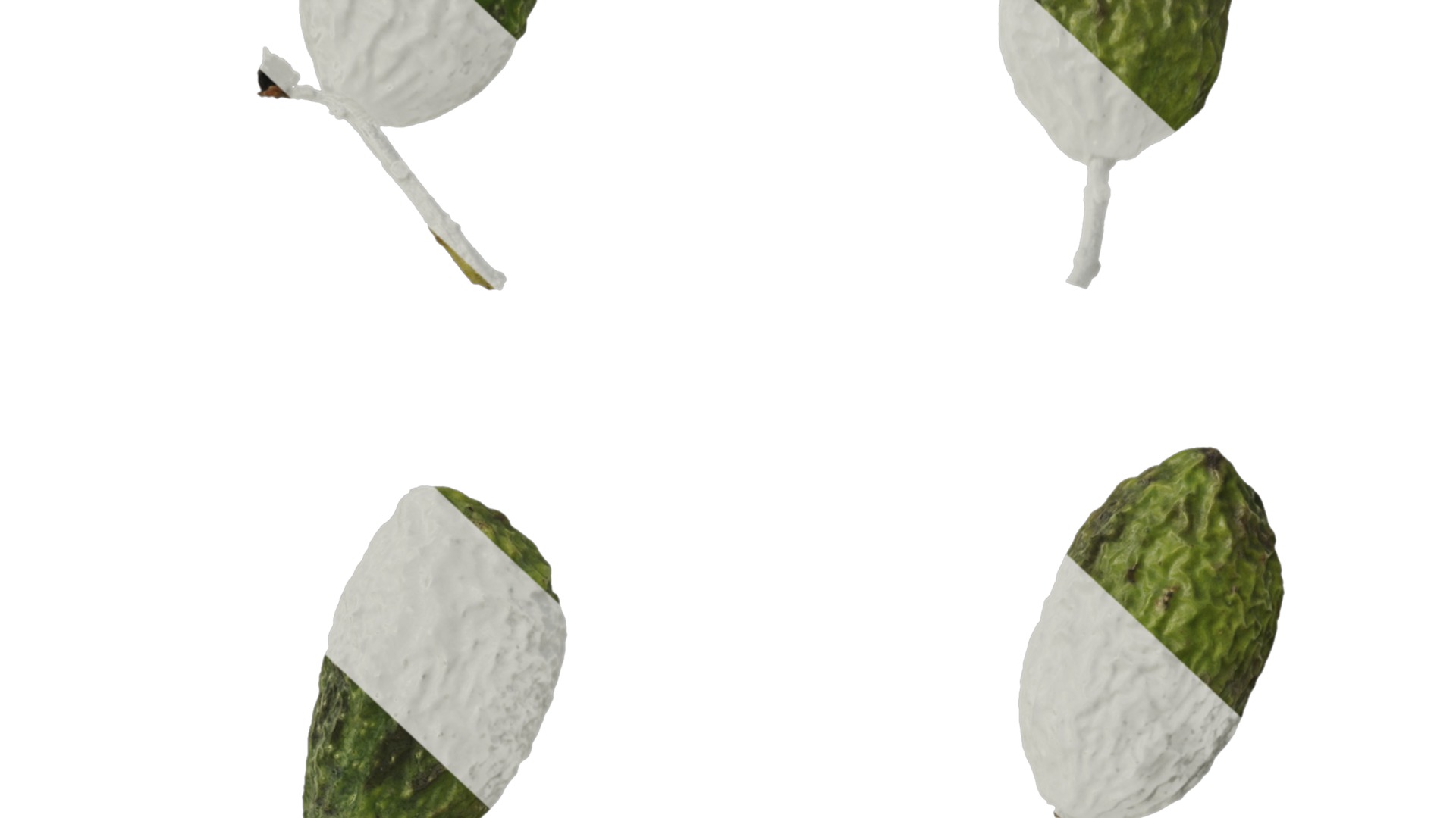 Olea europaea Low-poly 3D model_62