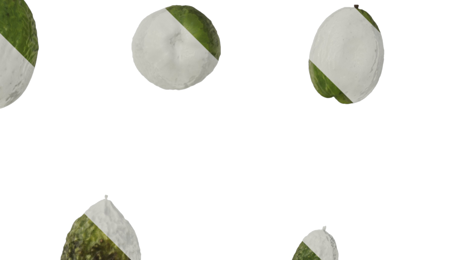 Olea europaea Low-poly 3D model_60