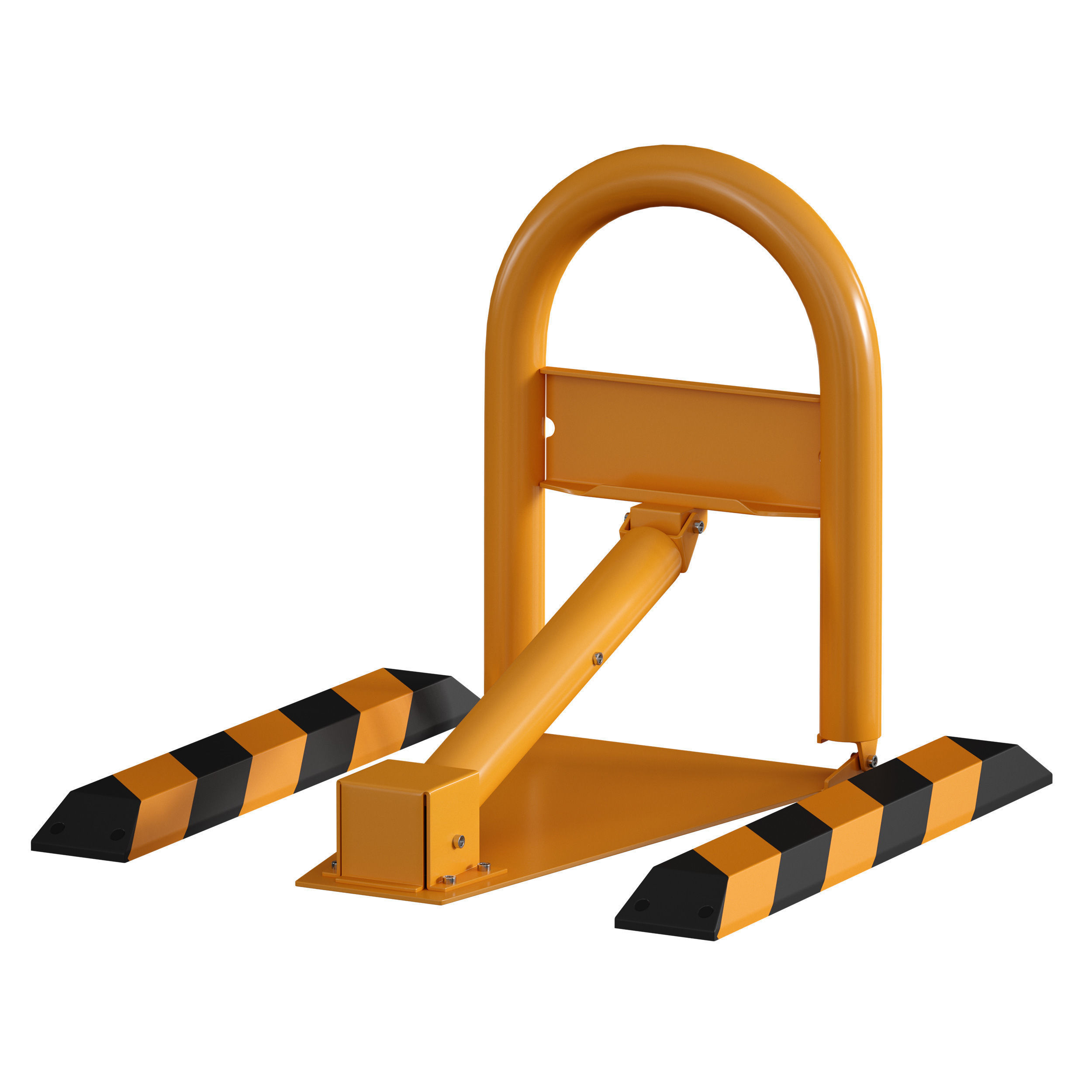 Parking barrier fencing parking restrictor 3D model_13