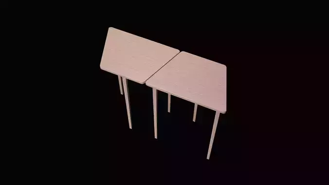 Trapezium table coffee table