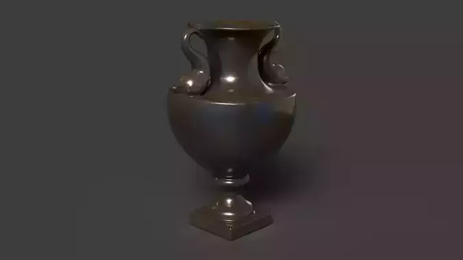 Chinese bronze vase  