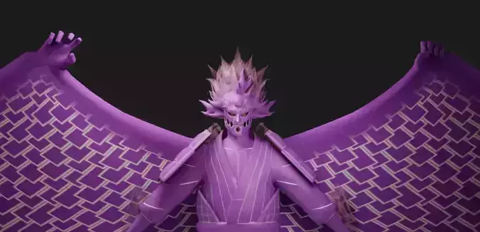 perfect susanoo 3D model