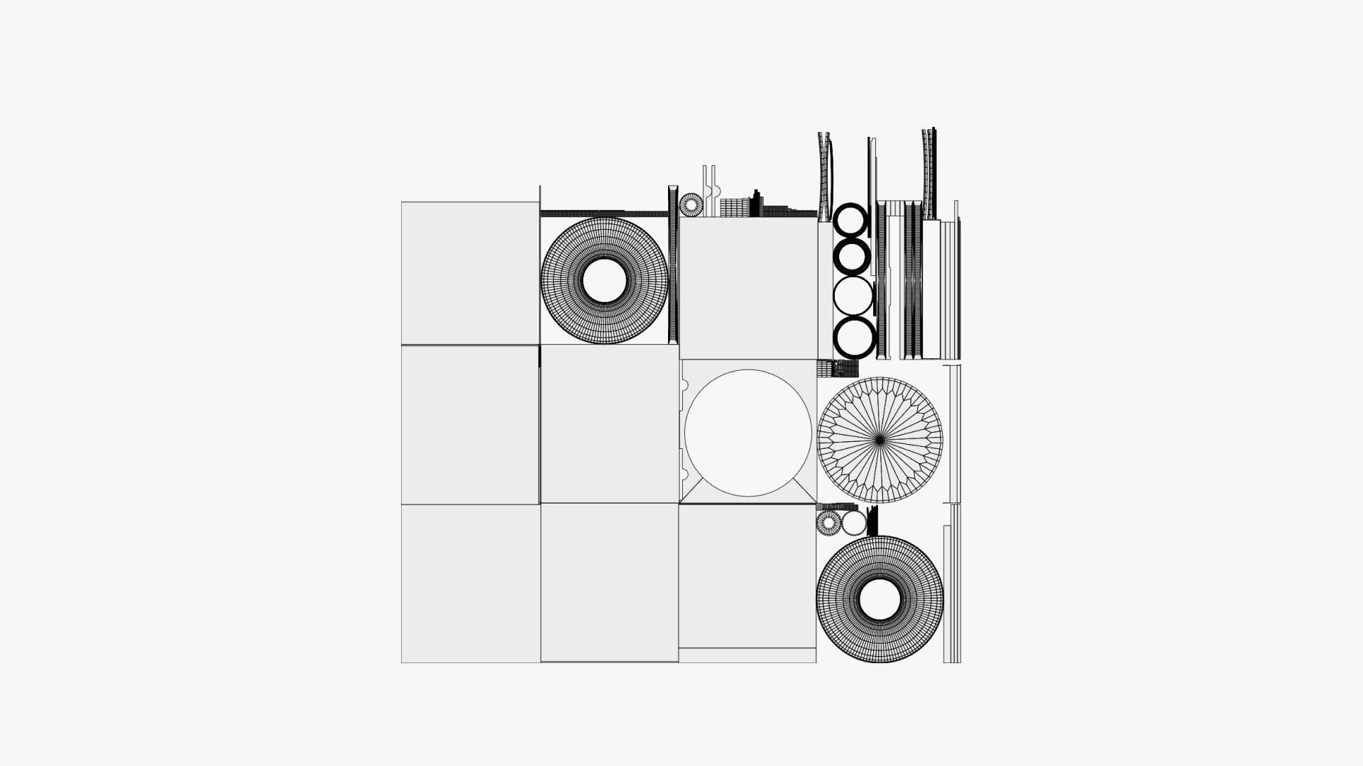 Basic CD Case - Geometry Only No Textures No Materials 3D model_6