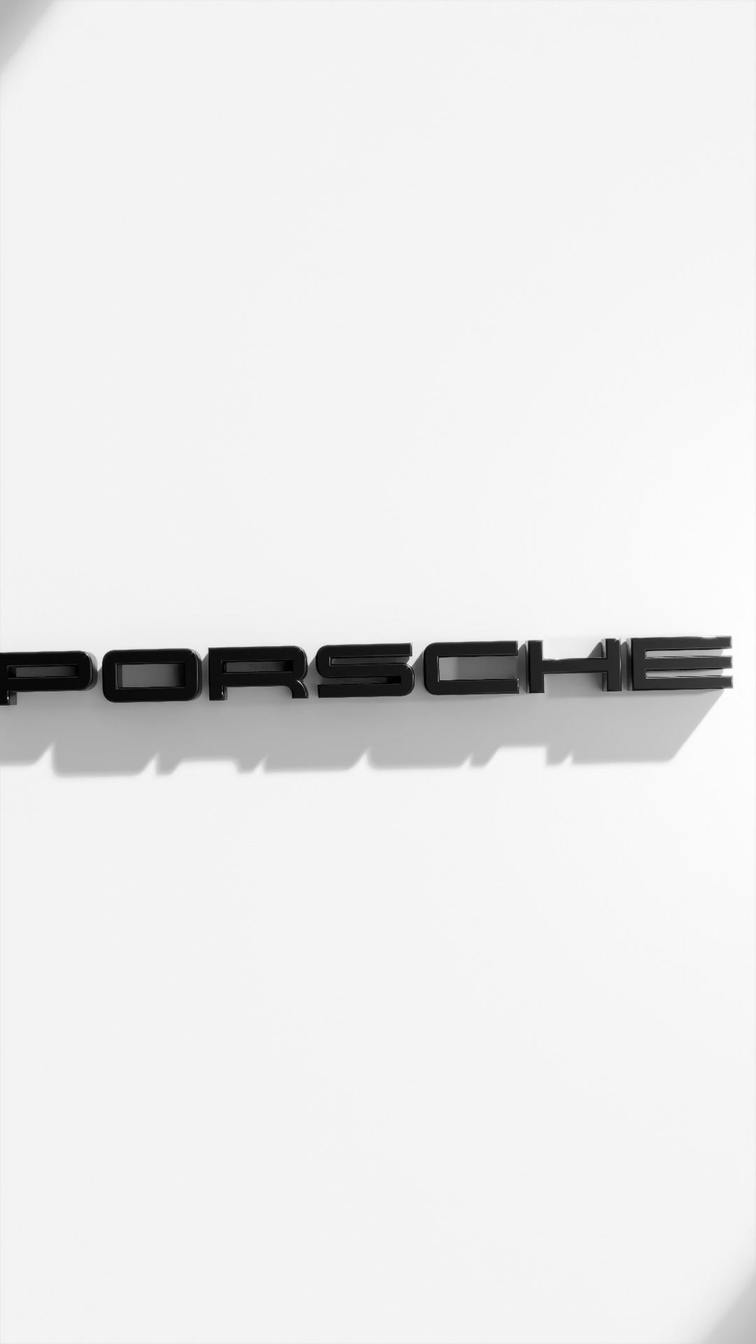 Cinematic Porche Logo Reveal Animation  3D Metallic Intro  3D model_4