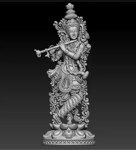 lord Krishna idol  3D print model