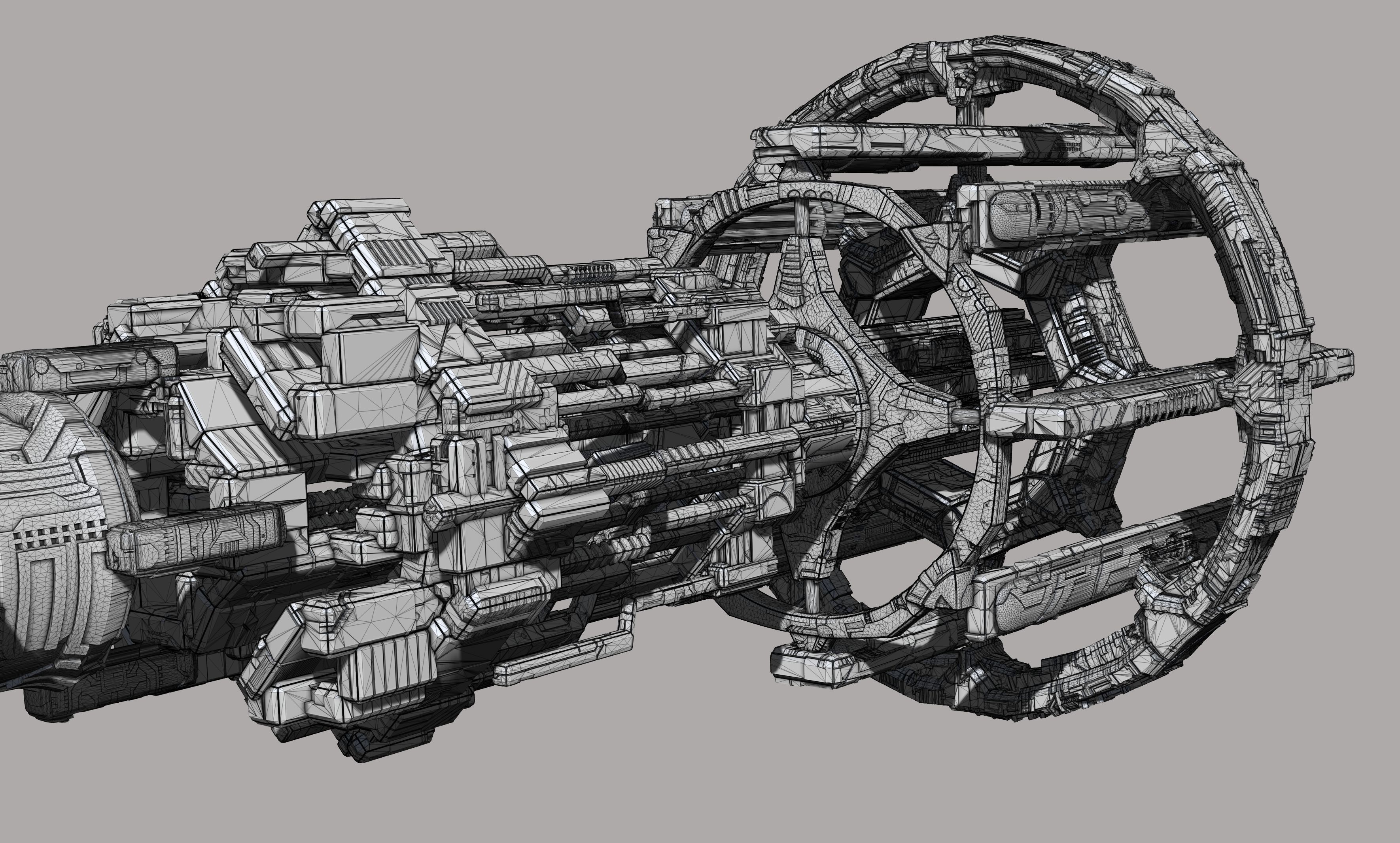 space equipment node 00242 3D model_6