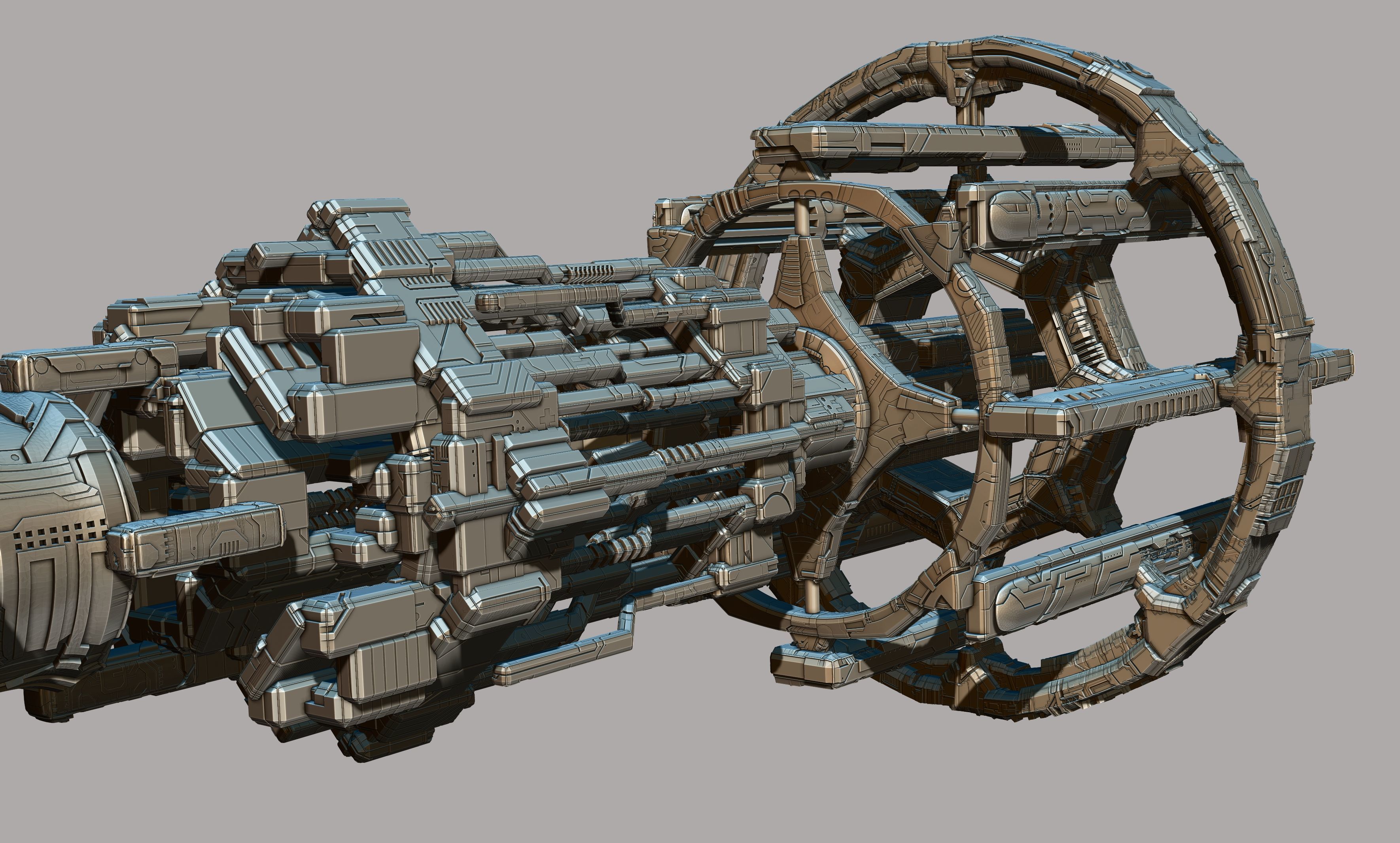 space equipment node 00242 3D model_4