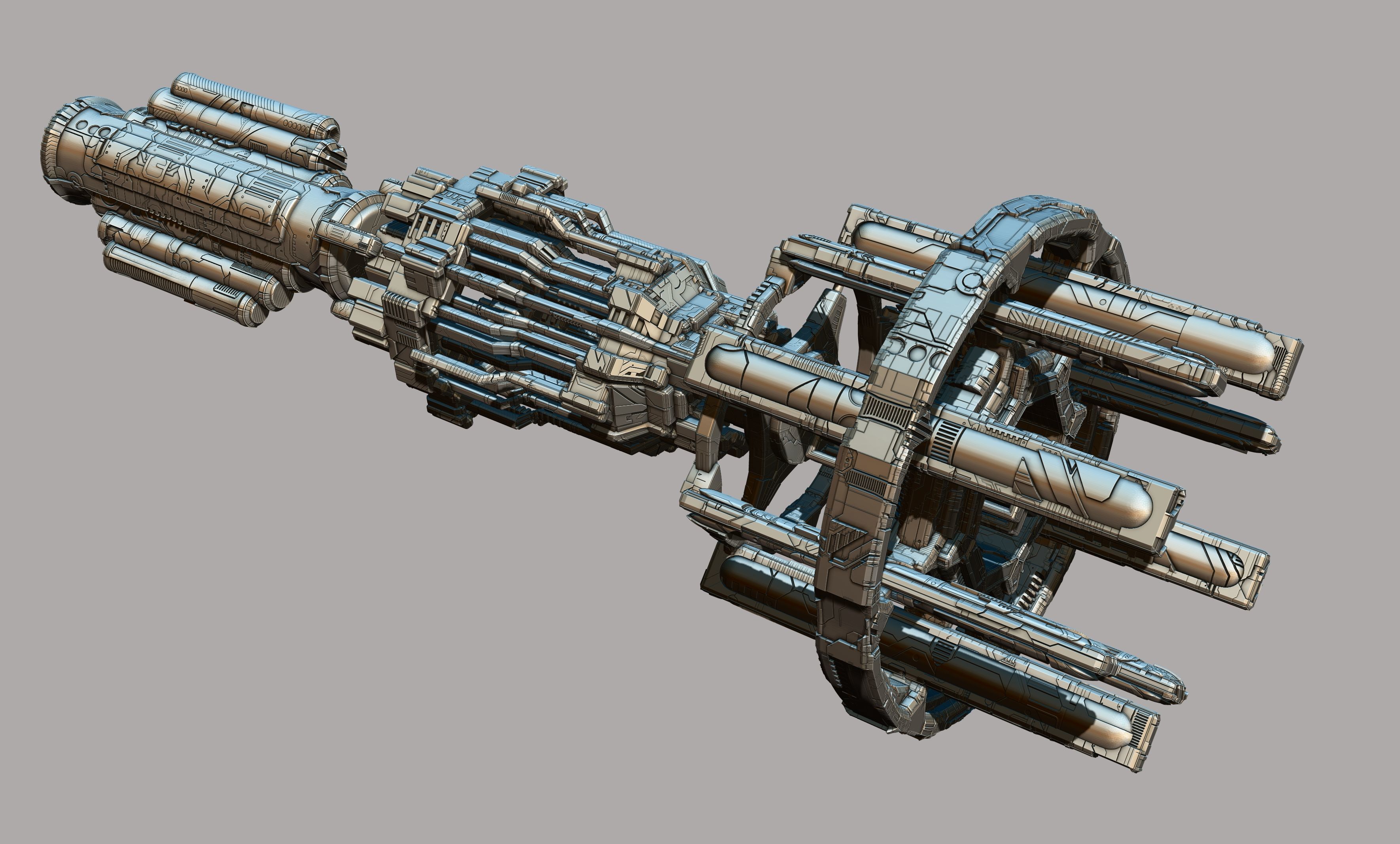 space equipment node 00242 3D model_7