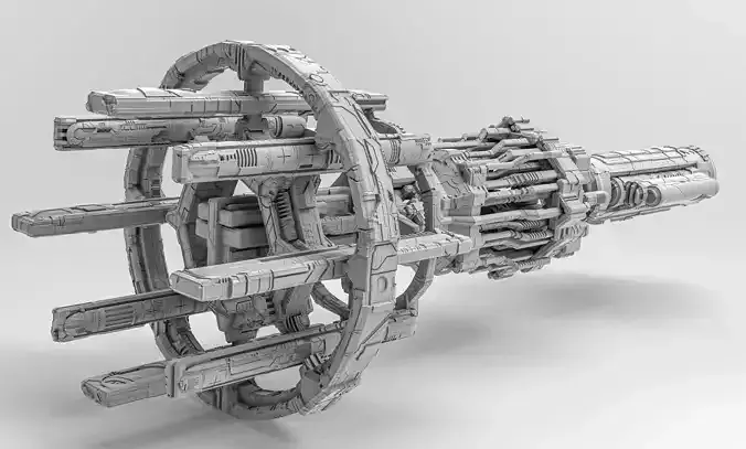 space equipment node 00242 3D model