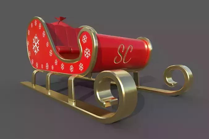Santa Claus sleigh