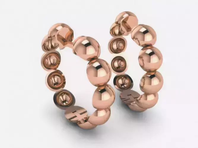 Plain Gold Hoops Earrings