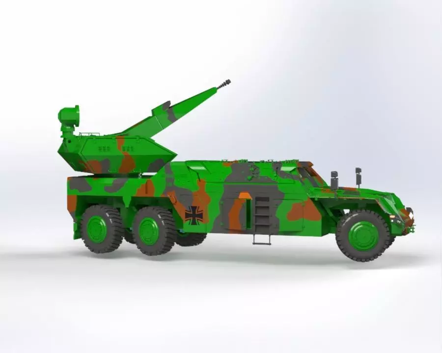 Gefas Skyshield Free 3D print model