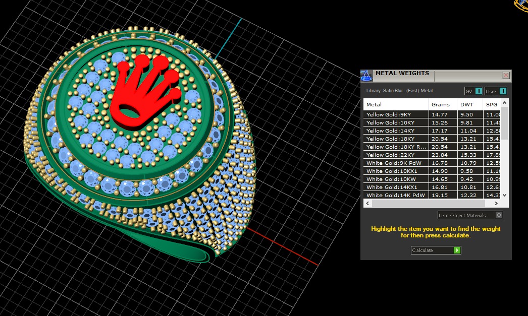 Anillo Tipo Rolexx 3D print model_2