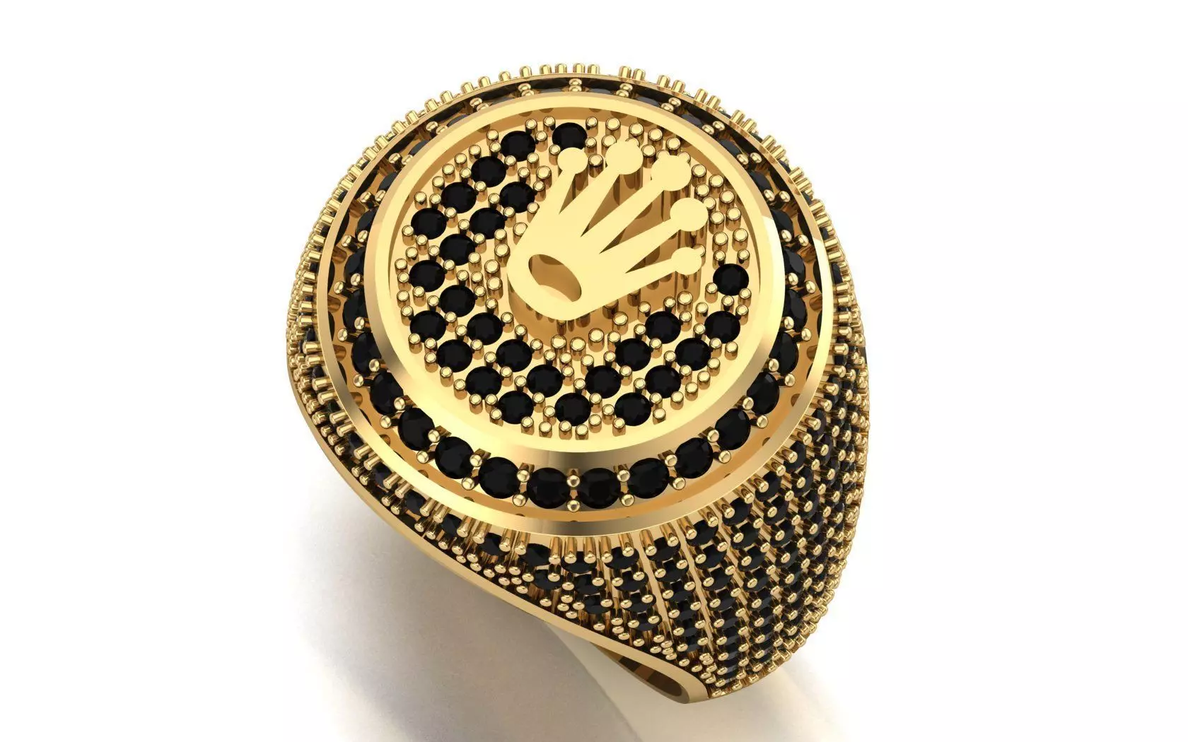 Anillo Tipo Rolexx 3D print model_0