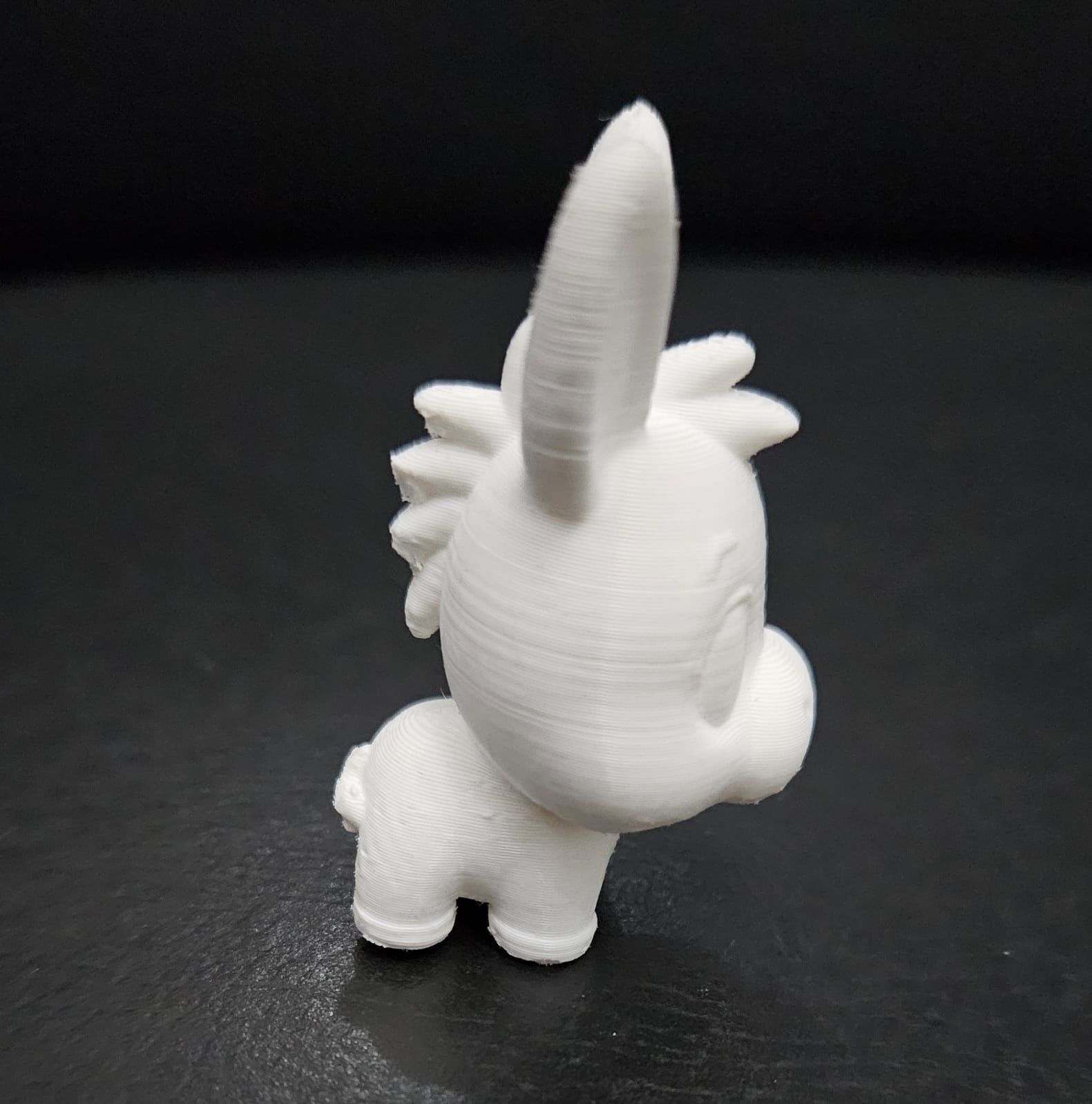 Cute cartoon Donkey 3D print model_11