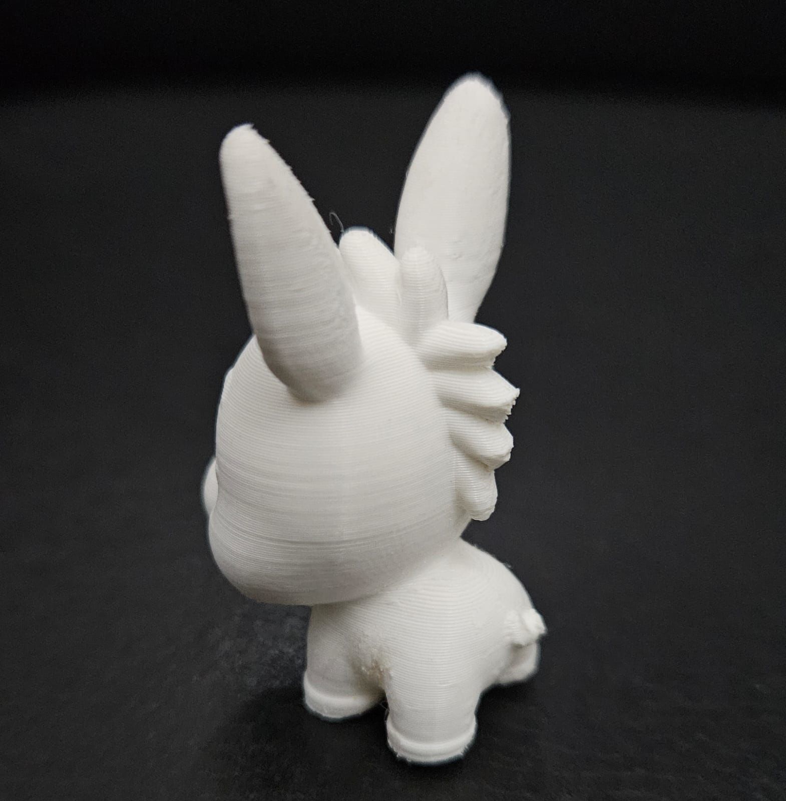 Cute cartoon Donkey 3D print model_8