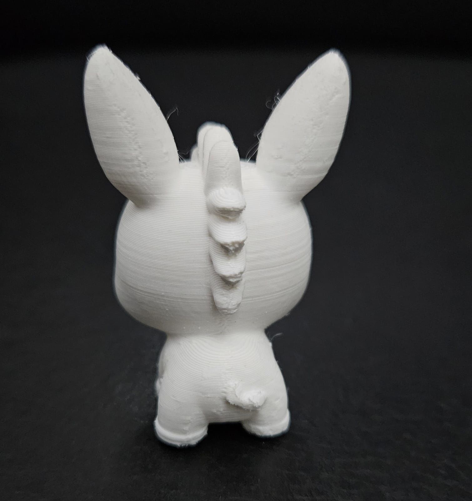 Cute cartoon Donkey 3D print model_9