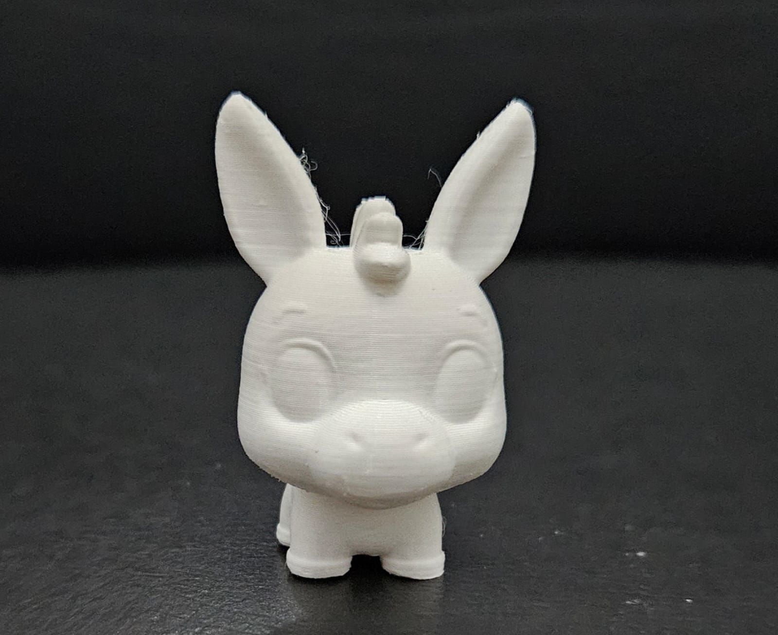 Cute cartoon Donkey 3D print model_13