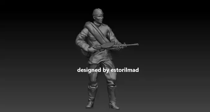 WW2 RUSSIAN INFANTRY SOLDIER STALINGRAD v4
