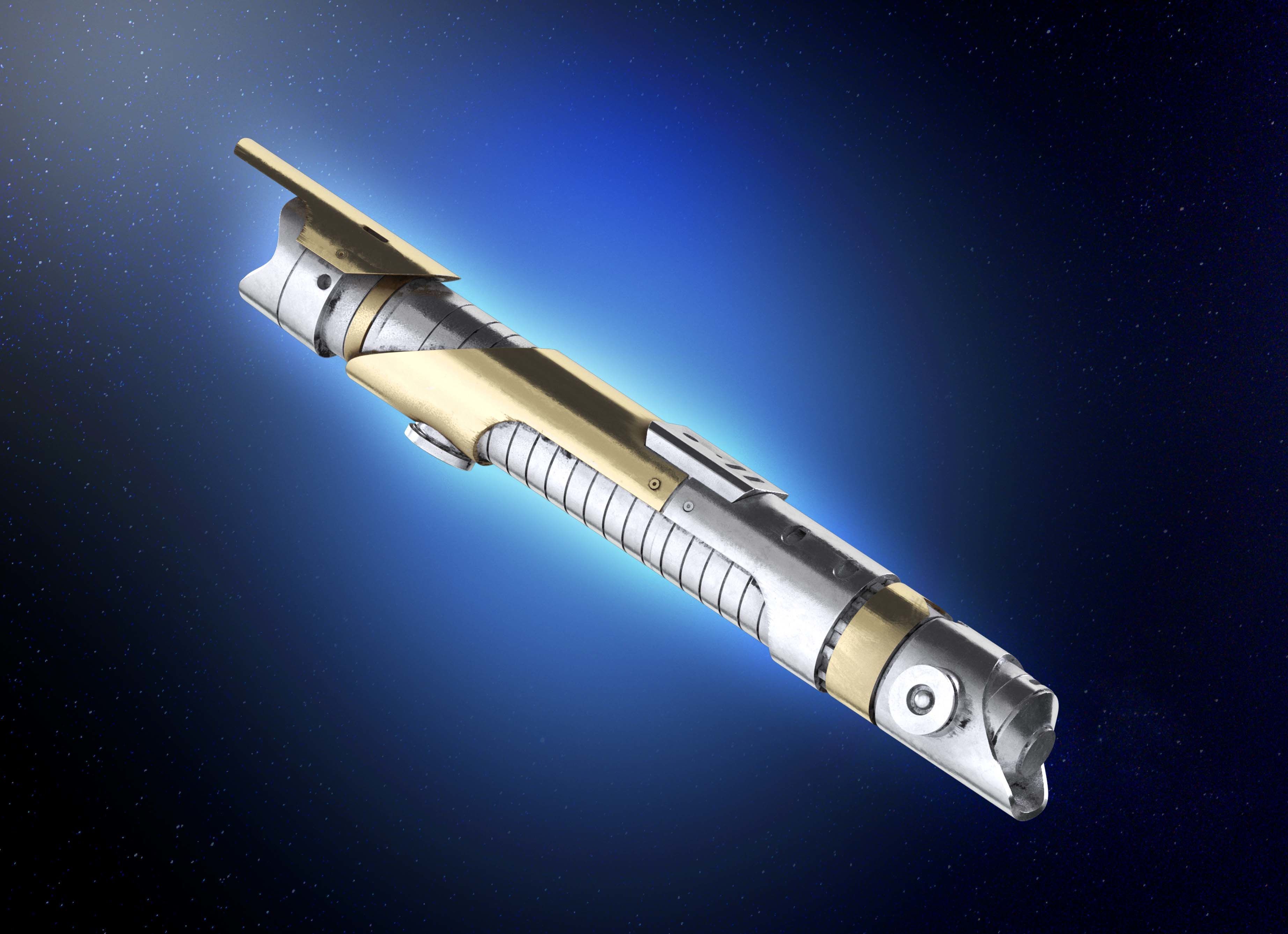 Captain Silvo lightsaber Jod Na Nawood  Skeleton crew   3D print model_8