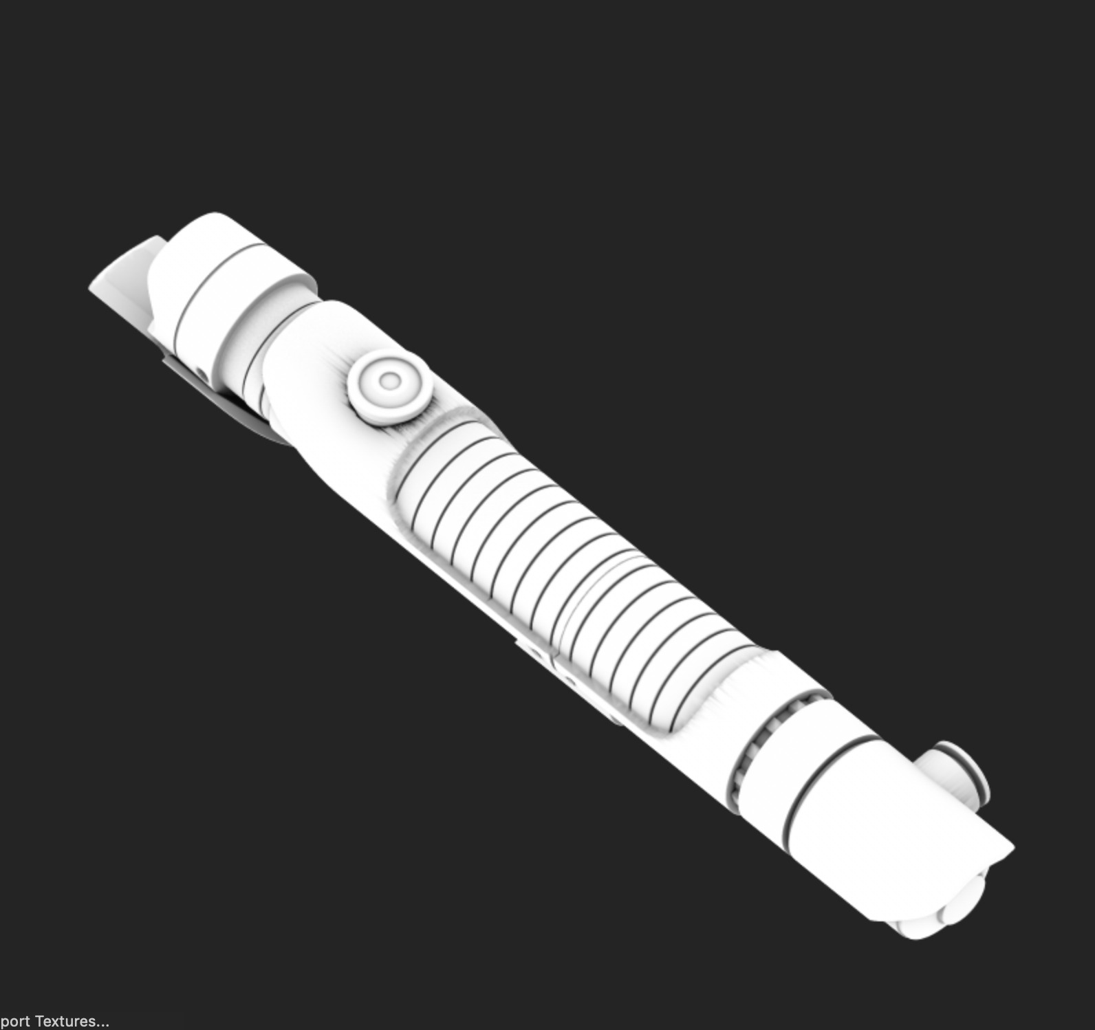 Captain Silvo lightsaber Jod Na Nawood  Skeleton crew   3D print model_24