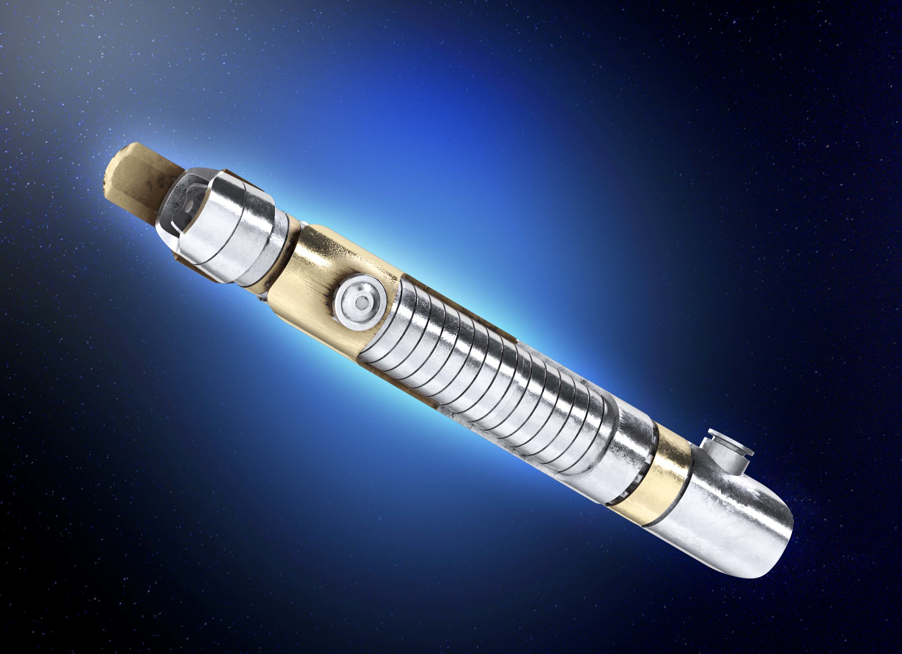 Captain Silvo lightsaber Jod Na Nawood  Skeleton crew   3D print model_6