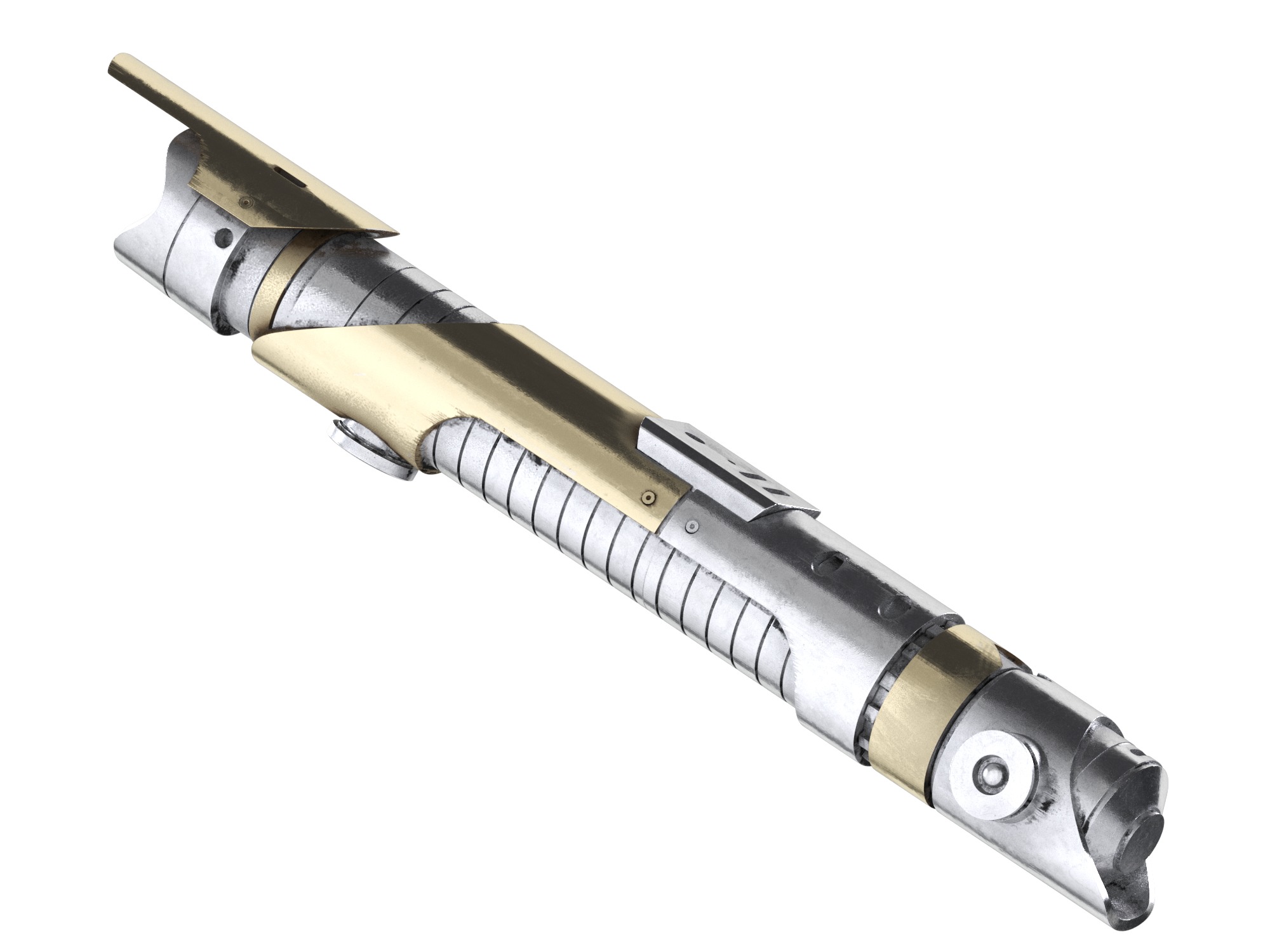 Captain Silvo lightsaber Jod Na Nawood  Skeleton crew   3D print model_9