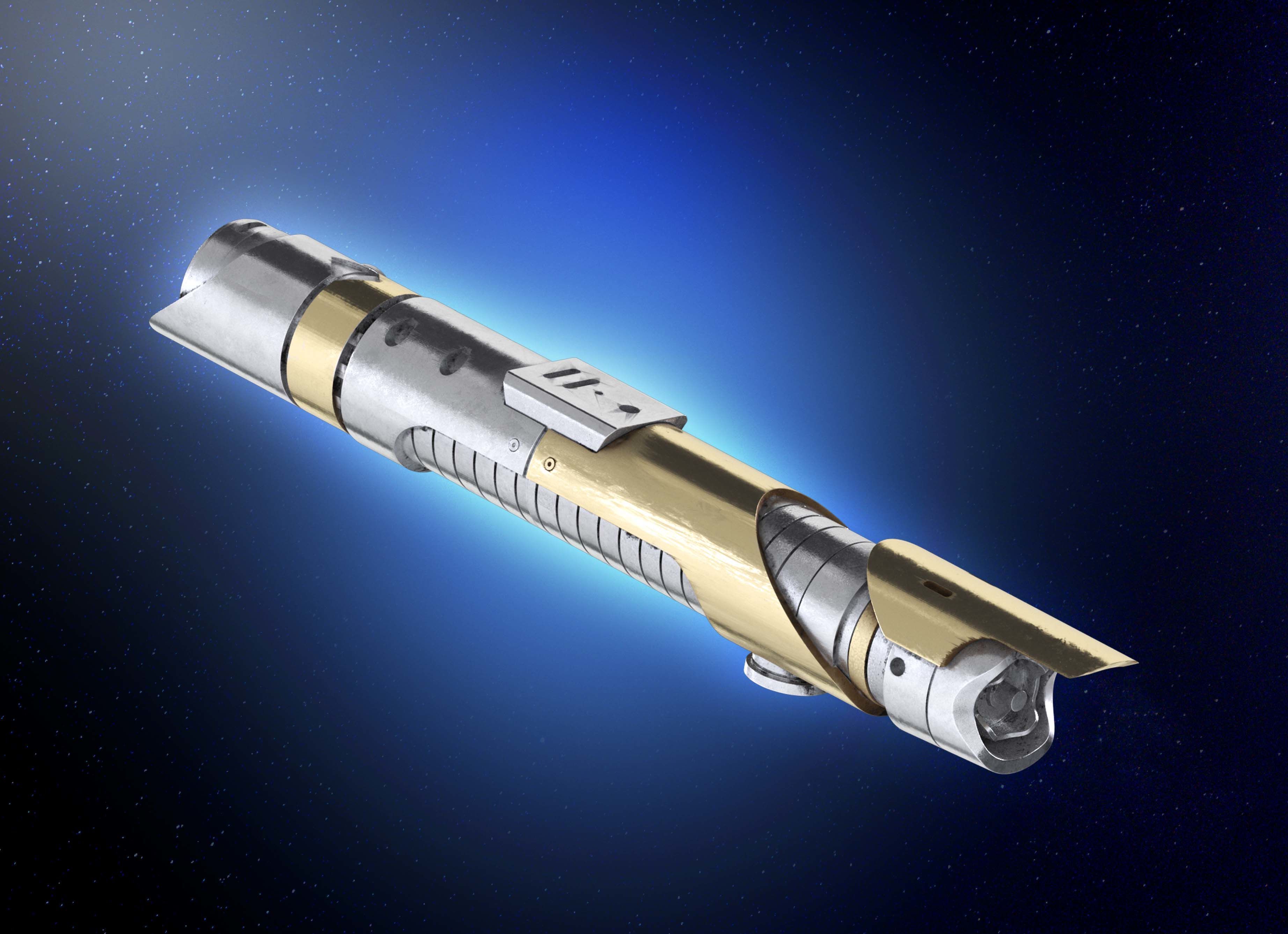 Captain Silvo lightsaber Jod Na Nawood  Skeleton crew   3D print model_4