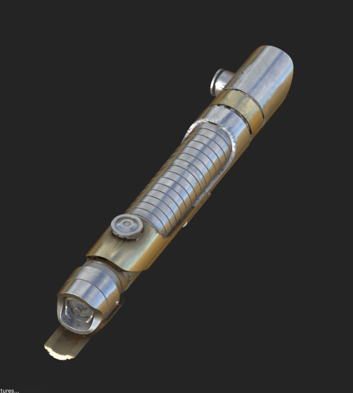 Captain Silvo lightsaber Jod Na Nawood  Skeleton crew   3D print model_21