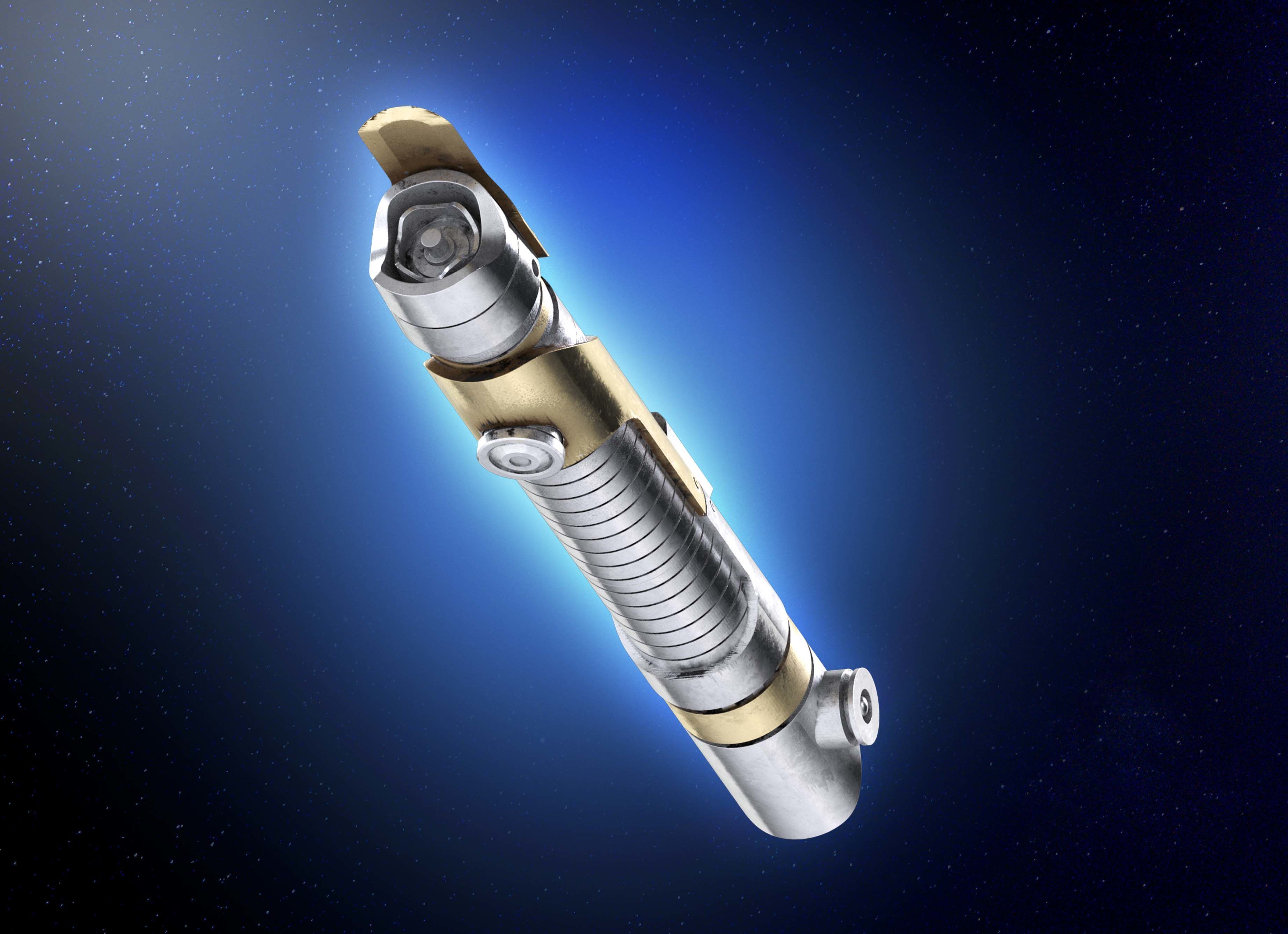 Captain Silvo lightsaber Jod Na Nawood  Skeleton crew   3D print model_10