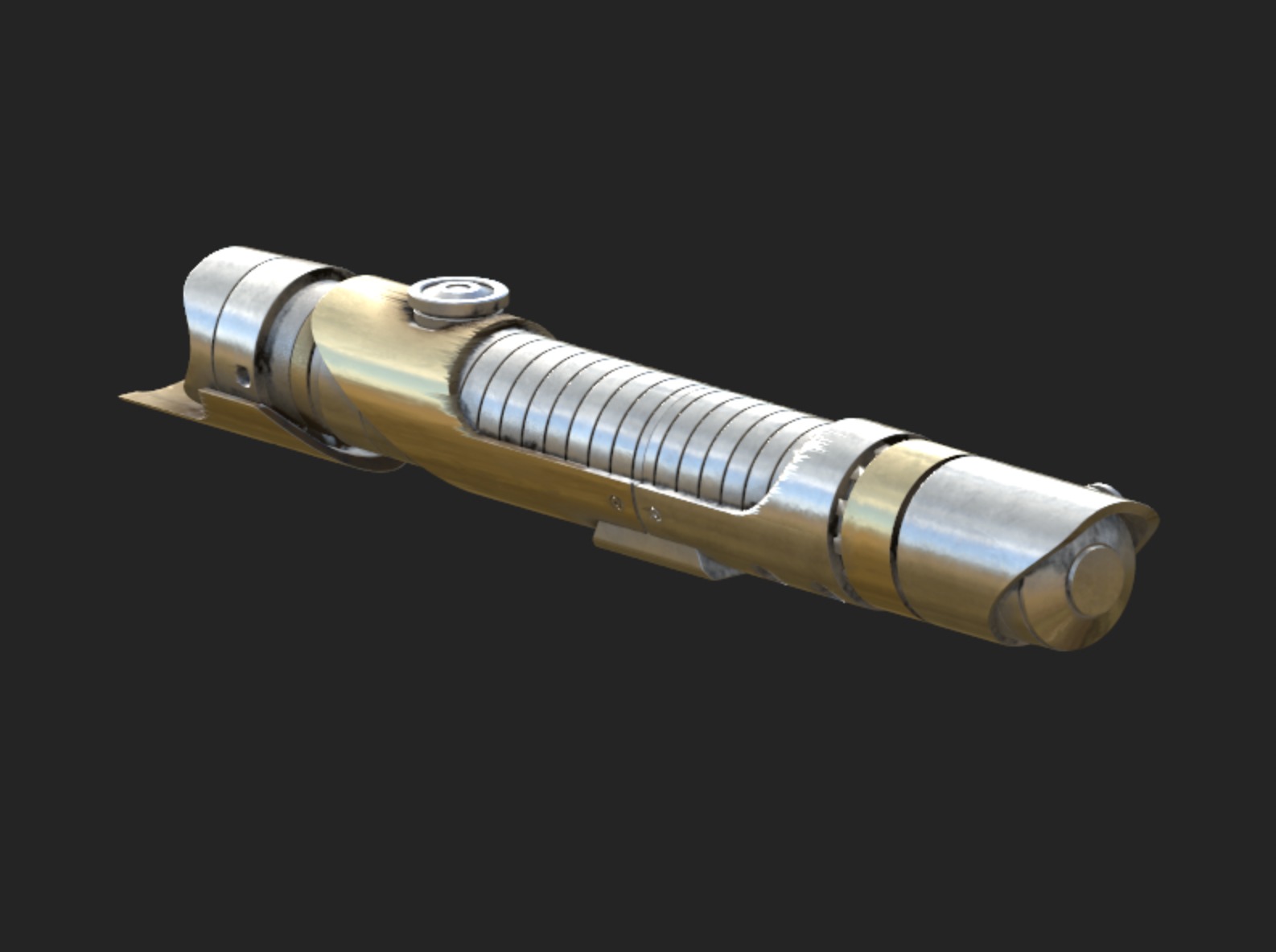 Captain Silvo lightsaber Jod Na Nawood  Skeleton crew   3D print model_23