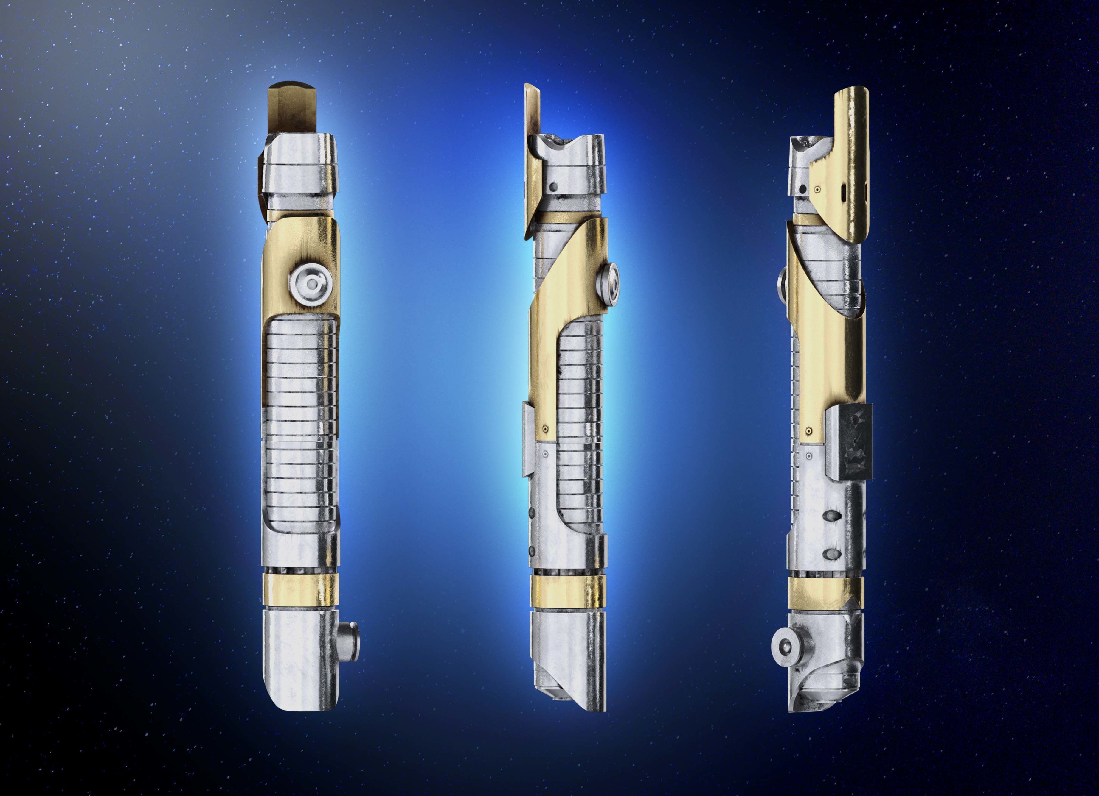 Captain Silvo lightsaber Jod Na Nawood  Skeleton crew   3D print model_0