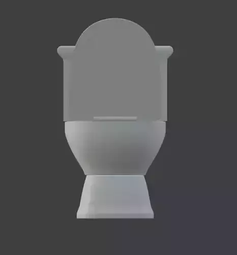 Toilet-Shaped Planter