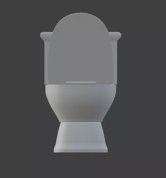 Toilet-Shaped Planter 3D print model