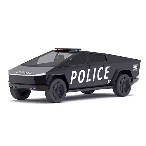 Tesla Police Cybertruck