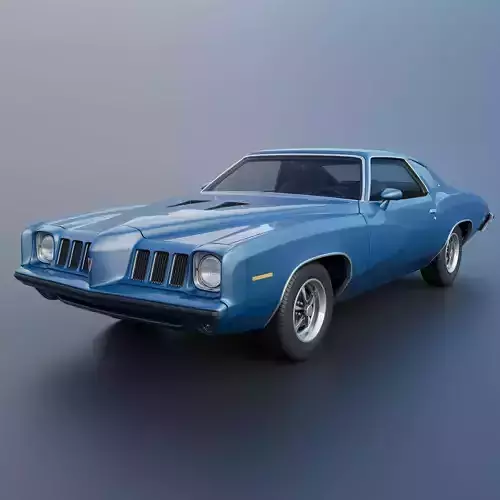 Pontiac Grand Am 1973 3D print model