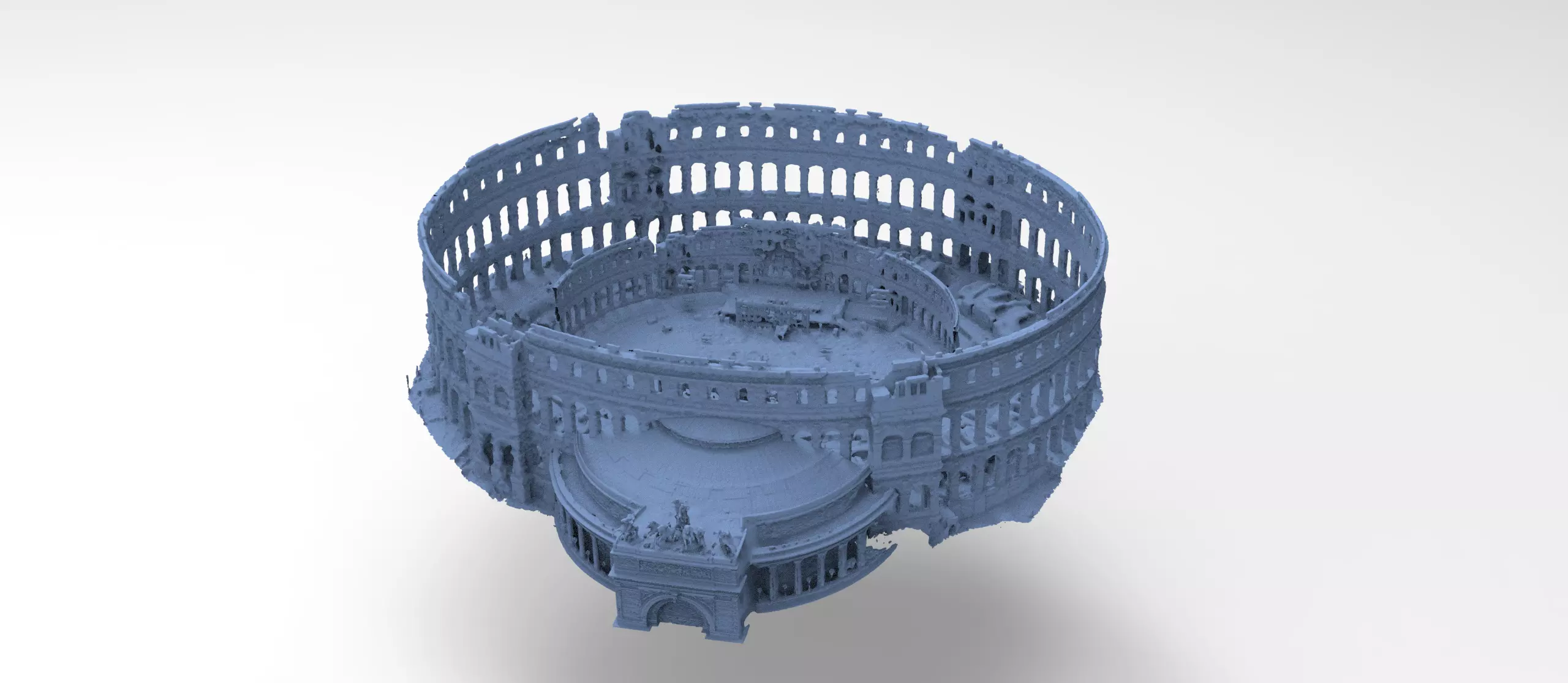 Ancient Rome arena 1 3D model_0