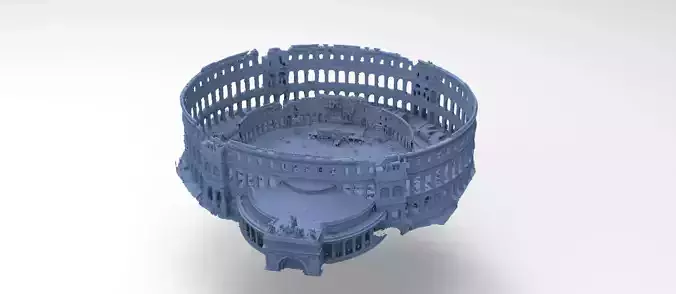 Ancient Rome arena 1 3D model