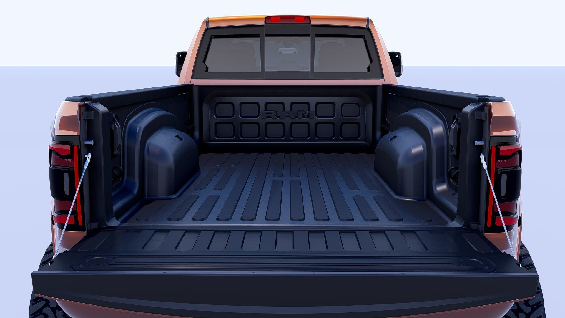 RAM 3500 Longhorn Mega Cab Dually 2024 Refresh 3D model_10